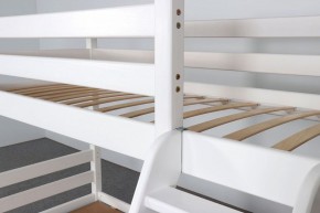 АДЕЛЬ Кровать двухъярусная с наклонной лестницей (белый) в Уфе - ufa.ok-mebel.com | фото 6