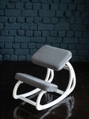 Балансирующий коленный стул Конёк Горбунёк (Белый) в Уфе - ufa.ok-mebel.com | фото 3