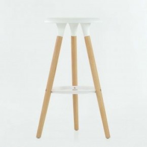 Барный стул Barneo N-19 Modern интерьерный белый в Уфе - ufa.ok-mebel.com | фото 4