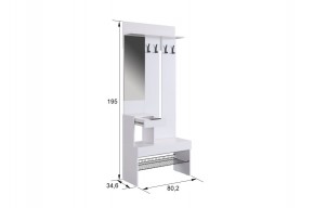 БАСКО Прихожая (модульная) кашемир в Уфе - ufa.ok-mebel.com | фото 3