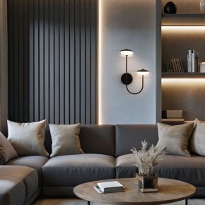 Бра Eurosvet Fungo 50388/2 LED черный в Уфе - ufa.ok-mebel.com | фото 3