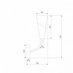 Бра Eurosvet Rhyton 60167/1 никель в Уфе - ufa.ok-mebel.com | фото 6