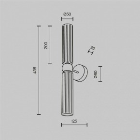 Бра Maytoni Antic MOD302WL-02GR1 в Уфе - ufa.ok-mebel.com | фото 4