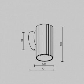 Бра Maytoni Calipso C106WL-01-GU10-BS в Уфе - ufa.ok-mebel.com | фото 6