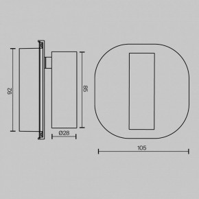 Бра Maytoni Ego C175WL-9W-2.7-4K-B в Уфе - ufa.ok-mebel.com | фото 4