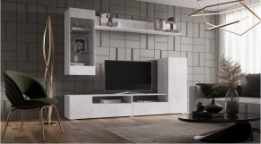 ДАЛЛАС Гостиная (модульная) цемент светлый в Уфе - ufa.ok-mebel.com | фото