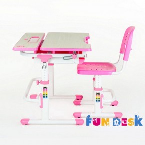 Парта-трансформер + стул Lavoro Pink в Уфе - ufa.ok-mebel.com | фото 5