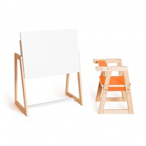 Детская растущая парта и стул Я САМ "Краски" (Оранжевый) в Уфе - ufa.ok-mebel.com | фото 5