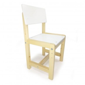 Детский растущий комплект стол и стул  Я САМ "Лофт" (Белый, Сосна) в Уфе - ufa.ok-mebel.com | фото 6