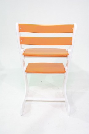 Детский растущий стул Конёк Горбунёк Комфорт ( Бело-оранжевый) в Уфе - ufa.ok-mebel.com | фото 5