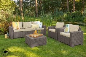 Диван Калифорния 3-х местный (California 2 Sofa), капучино в Уфе - ufa.ok-mebel.com | фото 3