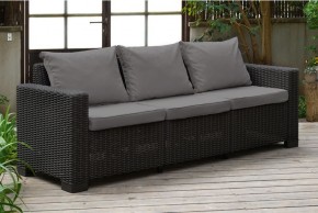 Диван Калифорния 3-х местный (California 3 Sofa), графит в Уфе - ufa.ok-mebel.com | фото