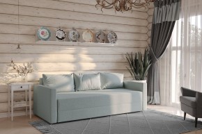 Диван-кровать Вало мятно-серый, ткань рогожка в Уфе - ufa.ok-mebel.com | фото 2