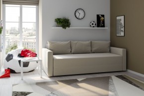 Диван-кровать Вало светло-серый, ткань рогожка в Уфе - ufa.ok-mebel.com | фото 2