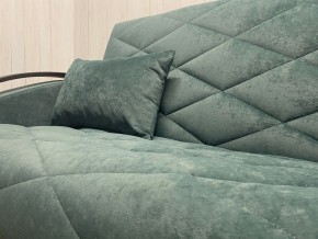 Диван Престиж-16 (НПБ+МДФ) велюр Sensey bottle green в Уфе - ufa.ok-mebel.com | фото 6