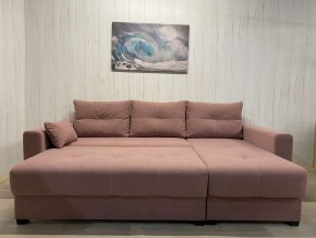 Диван угловой Комфорт-3 (НПБ) велюр Luma 16 в Уфе - ufa.ok-mebel.com | фото 4