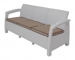 Диван Yalta Premium Sofa 3 Set (Ялта) белый (+подушки под спину) в Уфе - ufa.ok-mebel.com | фото