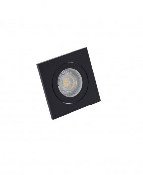 DK2016-BK Встраиваемый светильник, IP 20, 50 Вт, GU10, черный, алюминий в Уфе - ufa.ok-mebel.com | фото