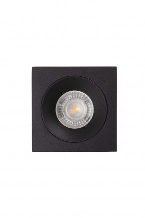 DK2025-BK Встраиваемый светильник, IP 20, 50 Вт, GU10, черный, алюминий в Уфе - ufa.ok-mebel.com | фото