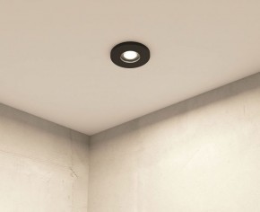 DK2036-BK Встраиваемый светильник влагозащ., IP 44, до 15 Вт, GU10, LED, черный, алюминий в Уфе - ufa.ok-mebel.com | фото 6