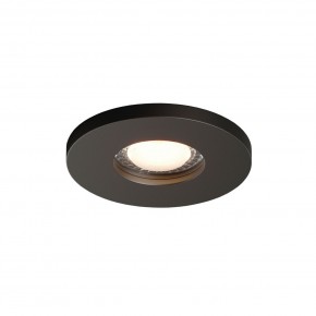 DK2036-BK Встраиваемый светильник влагозащ., IP 44, до 15 Вт, GU10, LED, черный, алюминий в Уфе - ufa.ok-mebel.com | фото 3