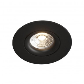 DK2037-BK Встраиваемый светильник , IP 20, 50 Вт, GU10, черный, алюминий в Уфе - ufa.ok-mebel.com | фото 1