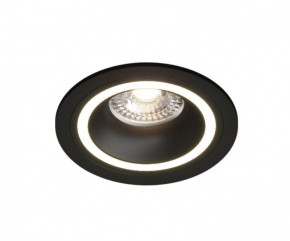 DK2060-BK Встраиваемый светильник IP 20, до 15 Вт, GU10, LED, черный, алюминий в Уфе - ufa.ok-mebel.com | фото