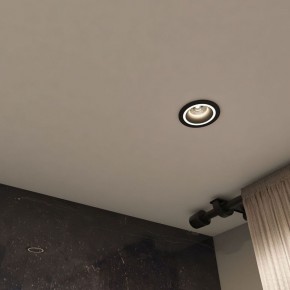 DK2060-BK Встраиваемый светильник IP 20, до 15 Вт, GU10, LED, черный, алюминий в Уфе - ufa.ok-mebel.com | фото 4