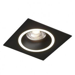 DK2061-BK Встраиваемый светильник IP 20, до 15 Вт, GU10, LED, черный, алюминий в Уфе - ufa.ok-mebel.com | фото