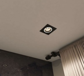 DK2061-BK Встраиваемый светильник IP 20, до 15 Вт, GU10, LED, черный, алюминий в Уфе - ufa.ok-mebel.com | фото 4