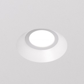 DK2081-WH Встраиваемый точечный светильник для натяжных ПВХ потолков INVIZ, IP 20, до 9 Вт, GU10, LED, белый, ABS-пластик в Уфе - ufa.ok-mebel.com | фото