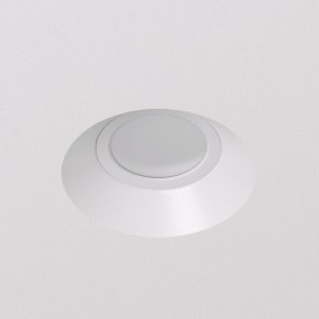 DK2081-WH Встраиваемый точечный светильник для натяжных ПВХ потолков INVIZ, IP 20, до 9 Вт, GU10, LED, белый, ABS-пластик в Уфе - ufa.ok-mebel.com | фото 2
