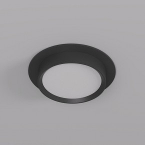 DK2090-BK Встраиваемый светильник FLAT, IP 20, до 15 Вт, GX53, LED, черный, алюминий в Уфе - ufa.ok-mebel.com | фото 2