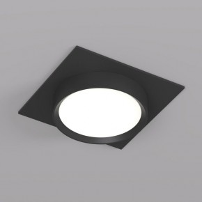 DK2091-BK Встраиваемый светильник FLAT, IP 20, до 15 Вт, GX53, LED, черный, алюминий в Уфе - ufa.ok-mebel.com | фото