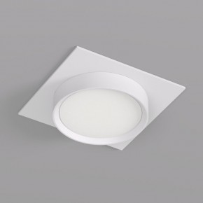 DK2091-WH Встраиваемый светильник FLAT, IP 20, до 15 Вт, GX53, LED, белый, алюминий в Уфе - ufa.ok-mebel.com | фото 2