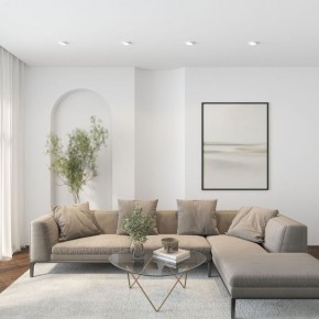 DK2091-WH Встраиваемый светильник FLAT, IP 20, до 15 Вт, GX53, LED, белый, алюминий в Уфе - ufa.ok-mebel.com | фото 5
