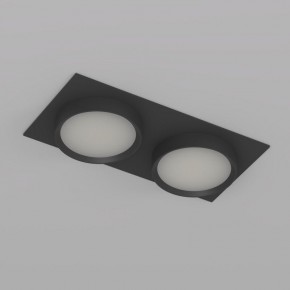 DK2092-BK Встраиваемый светильник FLAT, IP 20, до 15 Вт, GX53, LED, черный, алюминий в Уфе - ufa.ok-mebel.com | фото 5