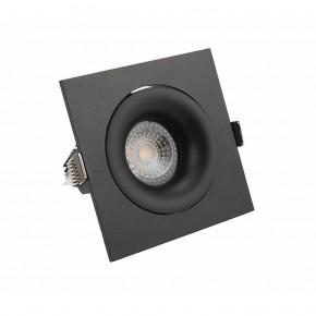 DK2121-BK Встраиваемый светильник, IP 20, 50 Вт, GU10, черный, алюминий в Уфе - ufa.ok-mebel.com | фото