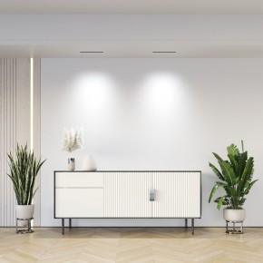DK2515-WB Встраиваемый светильник SPACE со светодиодом L240mm 220V 20W 38° 4000К IP20 белый/черный алюминий в Уфе - ufa.ok-mebel.com | фото 7