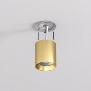 DK2610-SB Накладной светильник SHINE TUBE со светодиодом, D70*H80, IP20, 3000К, 10W, RA?90, сатинированная латунь, алюминий в Уфе - ufa.ok-mebel.com | фото 3