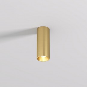 DK2615-SB Накладной светильник SHINE TUBE со светодиодом, D45*H115, IP20, 3000К, 7W, RA?90, сатинированная латунь, алюминий в Уфе - ufa.ok-mebel.com | фото