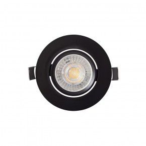 DK3020-BK Встраиваемый светильник, IP 20, 10 Вт, GU5.3, LED, черный, пластик в Уфе - ufa.ok-mebel.com | фото 3