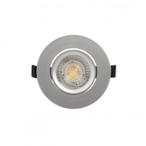 DK3020-CM Встраиваемый светильник, IP 20, 10 Вт, GU5.3, LED, серый, пластик в Уфе - ufa.ok-mebel.com | фото