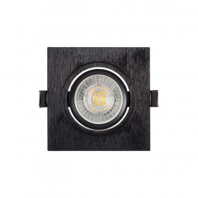 DK3021-BK Встраиваемый светильник, IP 20, 10 Вт, GU5.3, LED, черный, пластик в Уфе - ufa.ok-mebel.com | фото