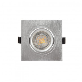 DK3021-CM Встраиваемый светильник, IP 20, 10 Вт, GU5.3, LED, серый, пластик в Уфе - ufa.ok-mebel.com | фото 1