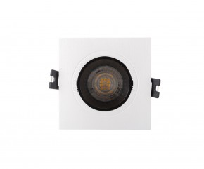 DK3021-WB Встраиваемый светильник, IP 20, 10 Вт, GU5.3, LED, белый/черный, пластик в Уфе - ufa.ok-mebel.com | фото 1