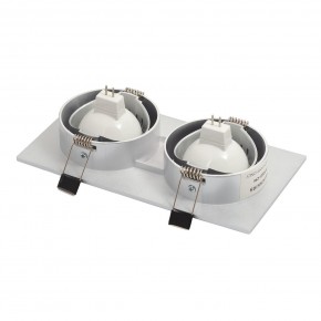 DK3022-CM Встраиваемый светильник, IP 20, 10 Вт, GU5.3, LED, серый, пластик в Уфе - ufa.ok-mebel.com | фото 4