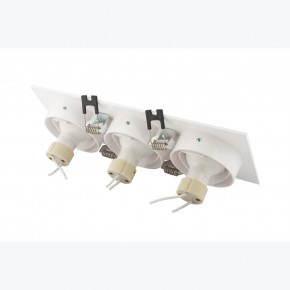 DK3023-WH Встраиваемый светильник, IP 20, 10 Вт, GU5.3, LED, белый, пластик в Уфе - ufa.ok-mebel.com | фото 4