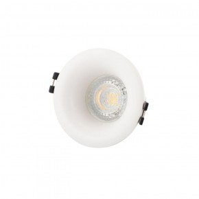 DK3024-WH Встраиваемый светильник, IP 20, 10 Вт, GU5.3, LED, белый, пластик в Уфе - ufa.ok-mebel.com | фото