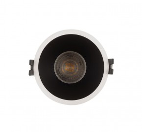DK3026-WB Встраиваемый светильник, IP 20, 10 Вт, GU5.3, LED, белый/черный, пластик в Уфе - ufa.ok-mebel.com | фото 1